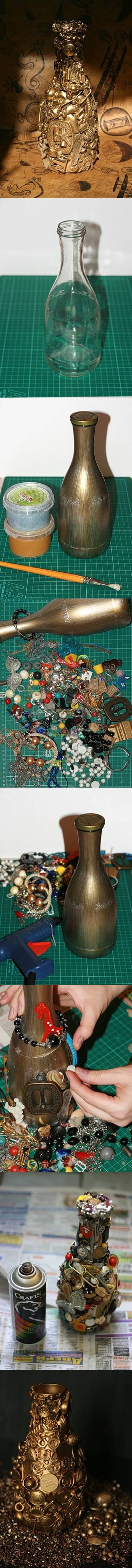 DIY Decorated Bottle DIY Decorated Bottle