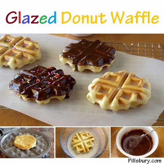 Glazed Donut Waffles