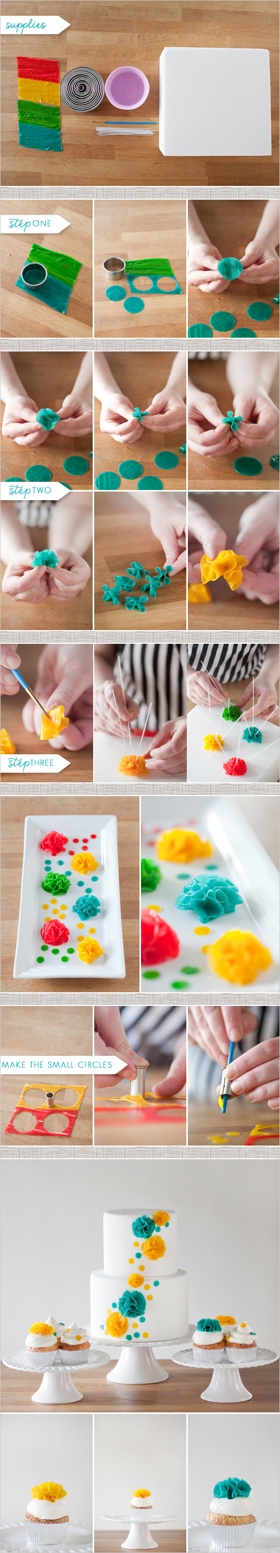 DIY Cake Flowers DIY Cake Flowers