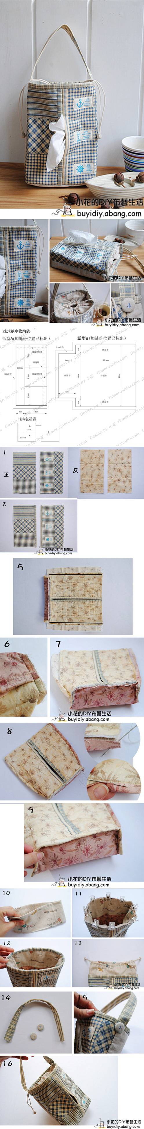 DIY Towel Pouch