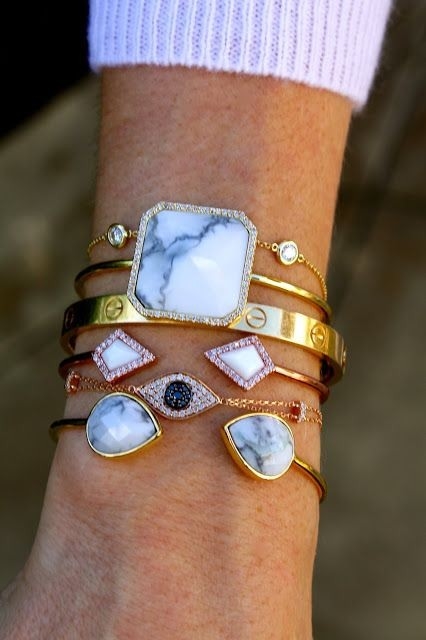 Arm Bracelets with stones Arm Bracelets with stones