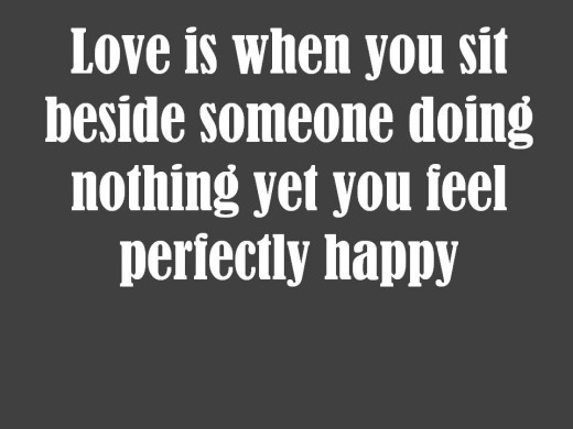 Love is when Love is when