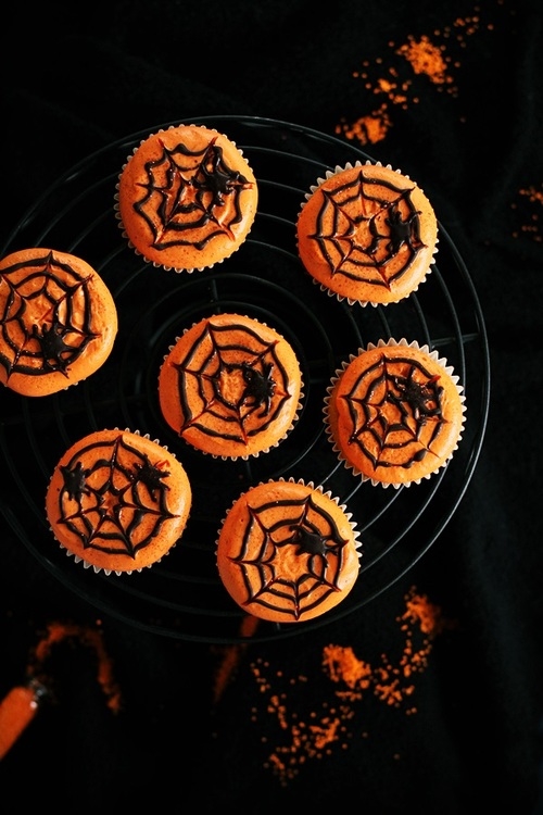 Spider cupcakes Spider cupcakes