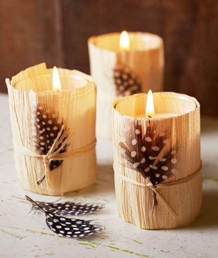 Wrap glass votive holders Wrap glass votive holders