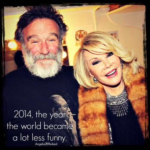 the world became a lot less funny