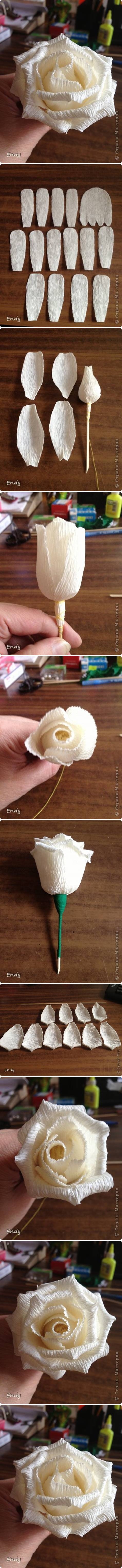 DIY Easy Corrugated Paper Rose DIY Easy Corrugated Paper Rose