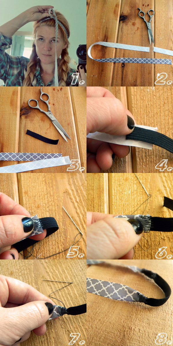 DIY Ribbon Head Band DIY Ribbon Head Band