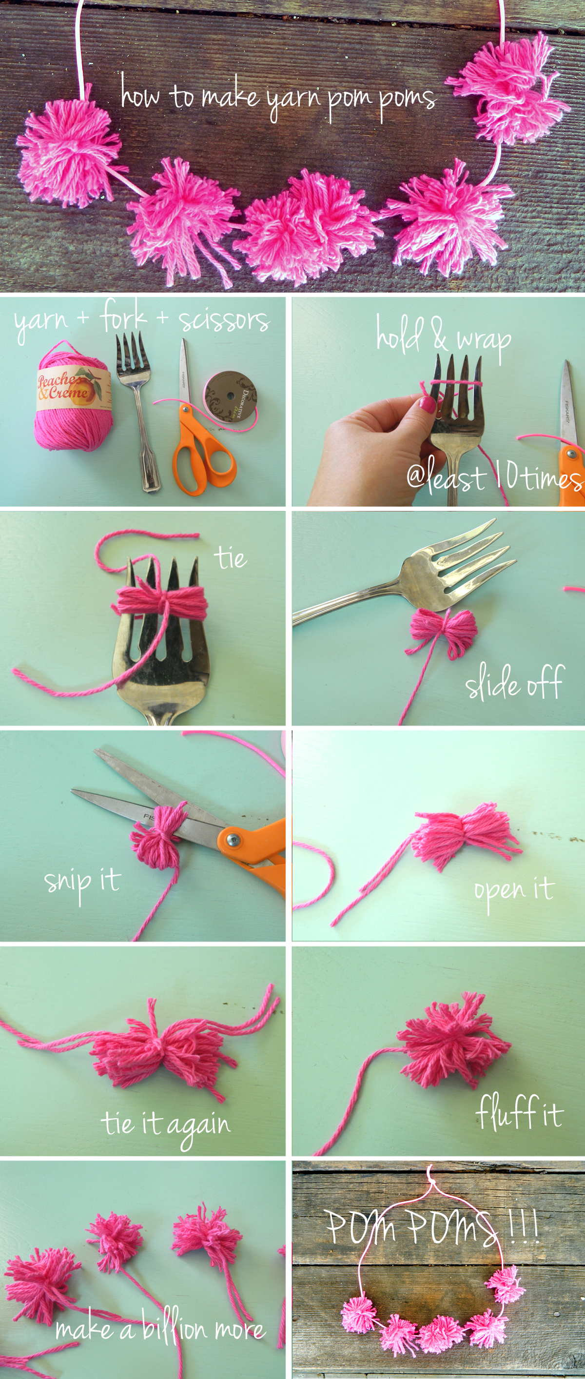 DIY Pom Poms