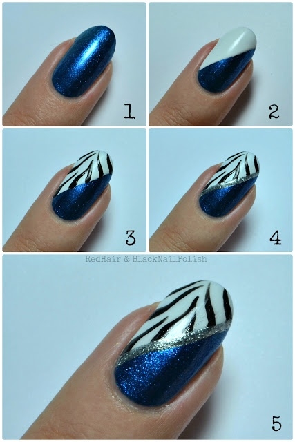 DIY 2 Tone Nails DIY 2 Tone Nails