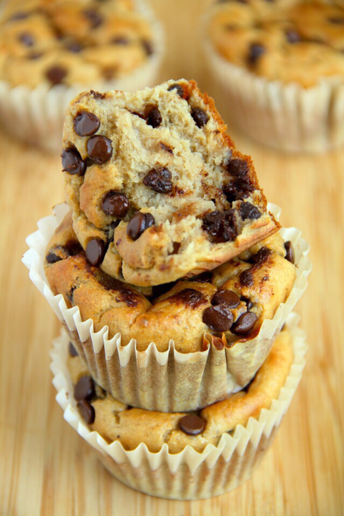 Chocolate chip muffins Chocolate chip muffins