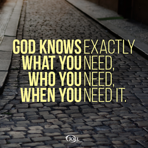 God knows