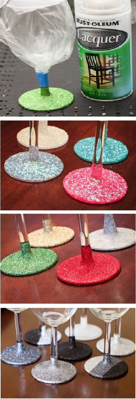 Glitter glassware Glitter glassware