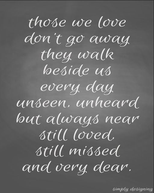 those we love