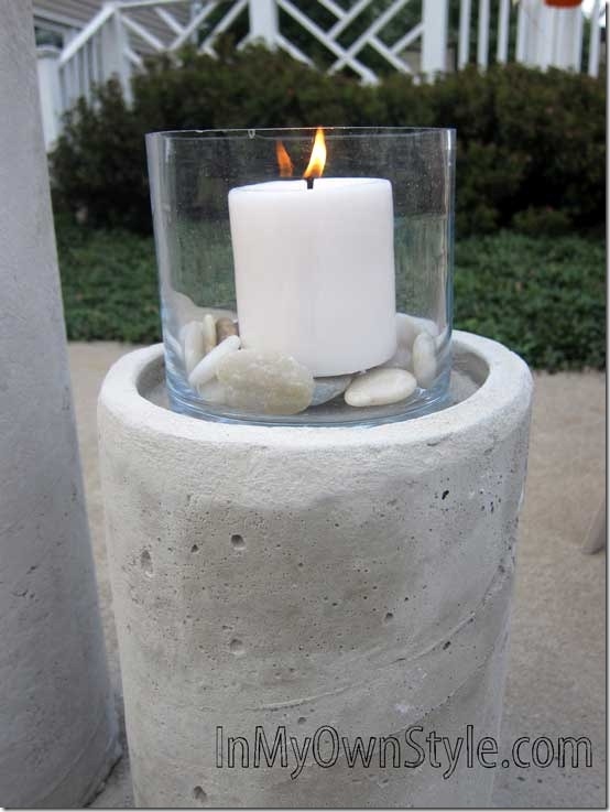 Concrete fire column Concrete fire column