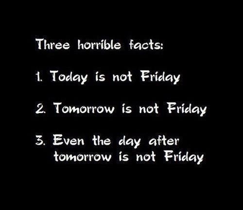 Three Horrible Facts Three Horrible Facts