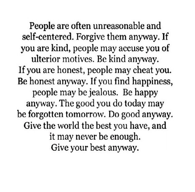 Give Your Best Anyway Give Your Best Anyway