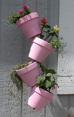Hanging Tipsy Pots Garden Hanging Tipsy Pots Garden