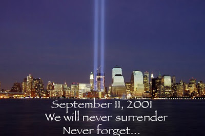 We will never forget We will never forget