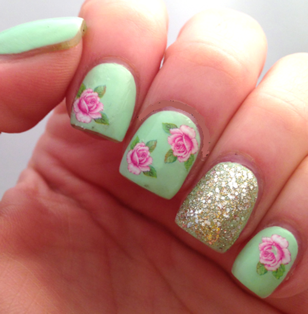 Rosey nails