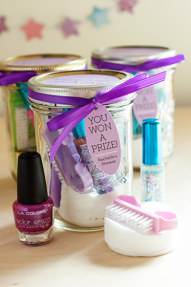 Pedicure in a jar