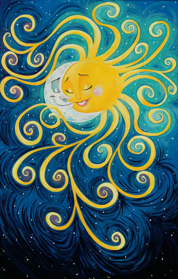 Night meets day