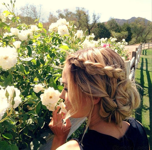 Blonde braid Blonde braid
