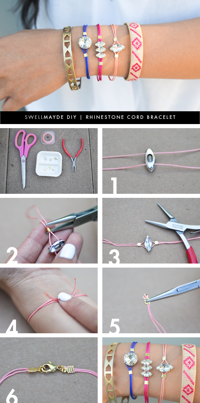 diy rhinestone bracelet diy rhinestone bracelet