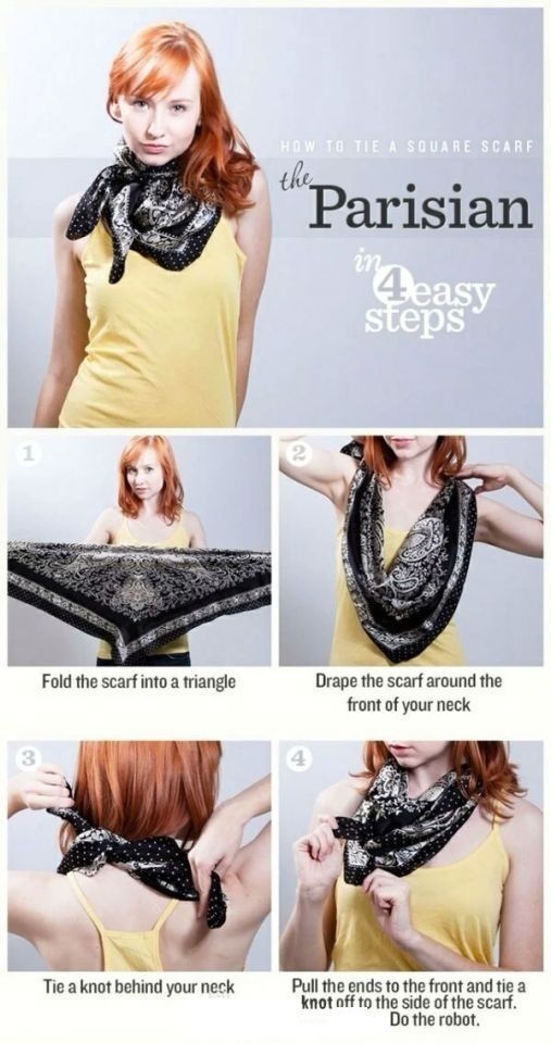 DIY Scarf Parisian DIY Scarf Parisian