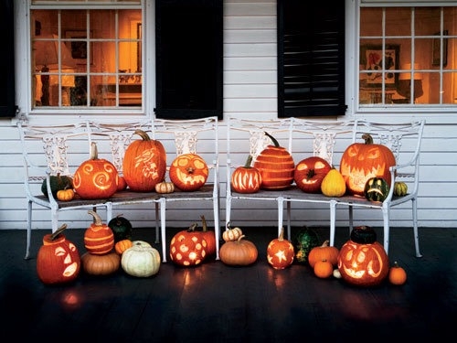 Carved & Litup Pumpkins Carved & Litup Pumpkins