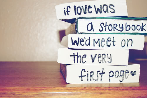 if love was a story book