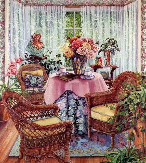 Susan Rio Dining Area Painting