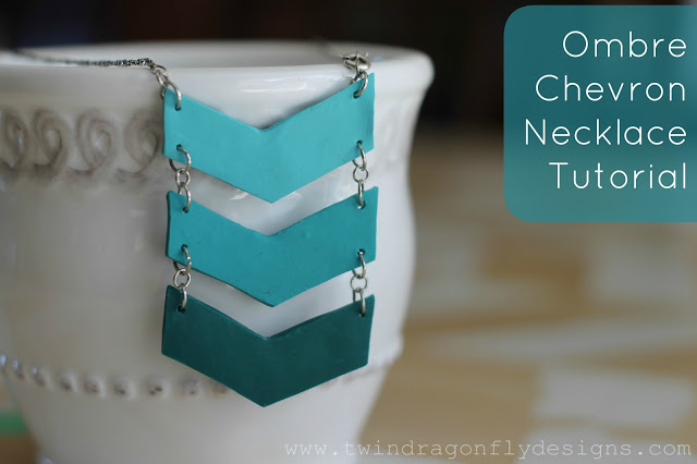 Ombre Chevron Necklace Tutorial
