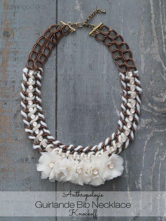 Anthropologie guirlande bib necklace Anthropologie guirlande bib necklace