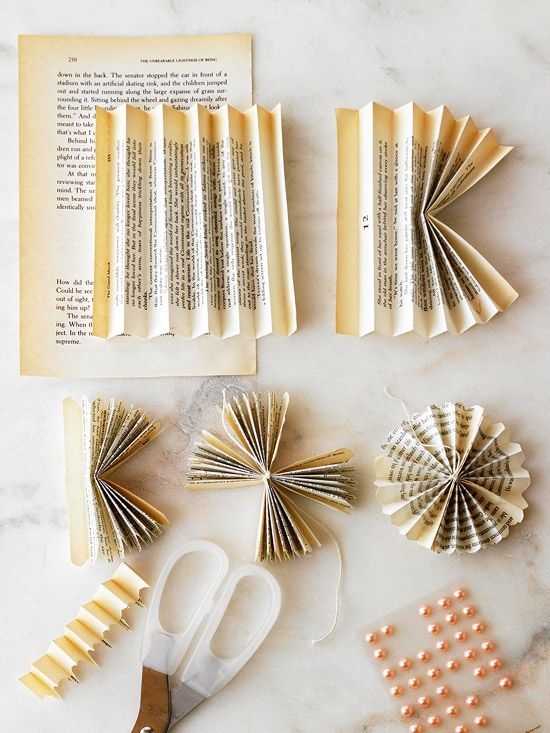 Roses Made from Vintage Book Pages Roses Made from Vintage Book Pages