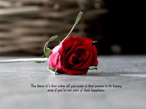 When you know it is love When you know it is love