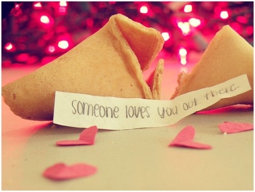Someone loves you out there Someone loves you out there