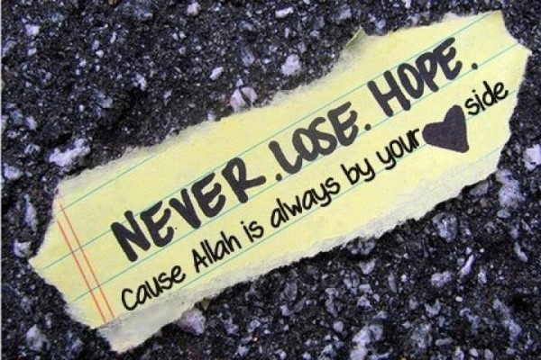 Never lose hope Never lose hope