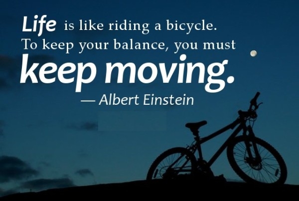 Keep moving