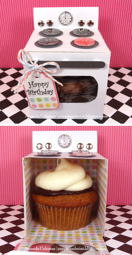 DIY Over Cupcake Gift Box DIY Over Cupcake Gift Box