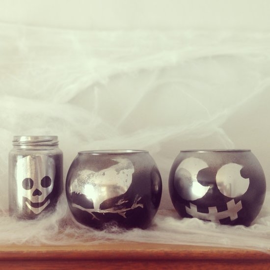 DIY Halloween Votives DIY Halloween Votives