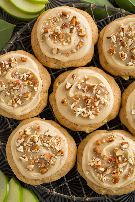 Caramel apple cookies Caramel apple cookies