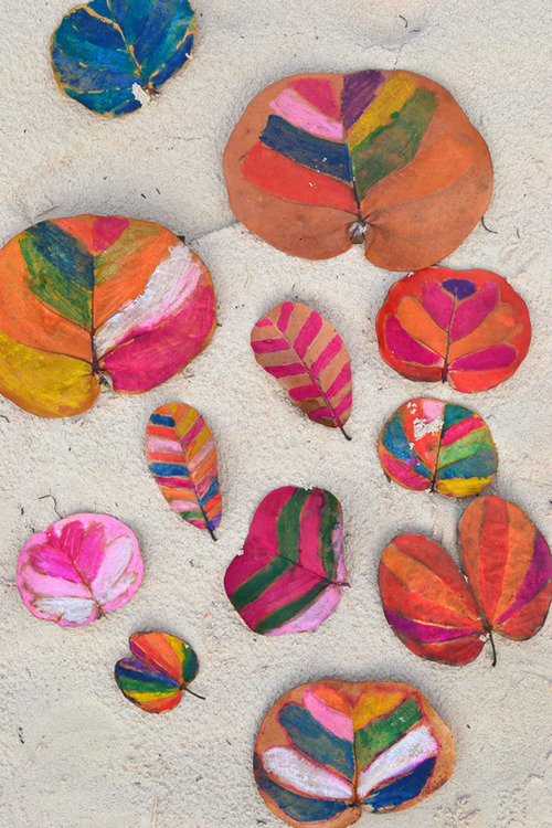 Painted Leaves Fall Project for Kids Painted Leaves Fall Project for Kids