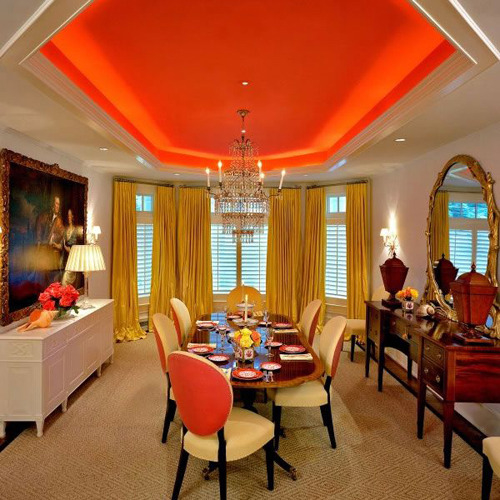 Tangerine Ceiling