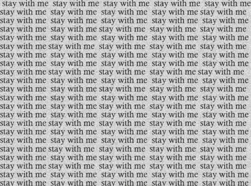 Stay With Me
