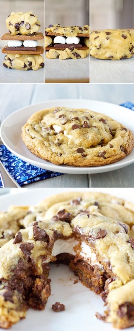 DIY Smores Cookies