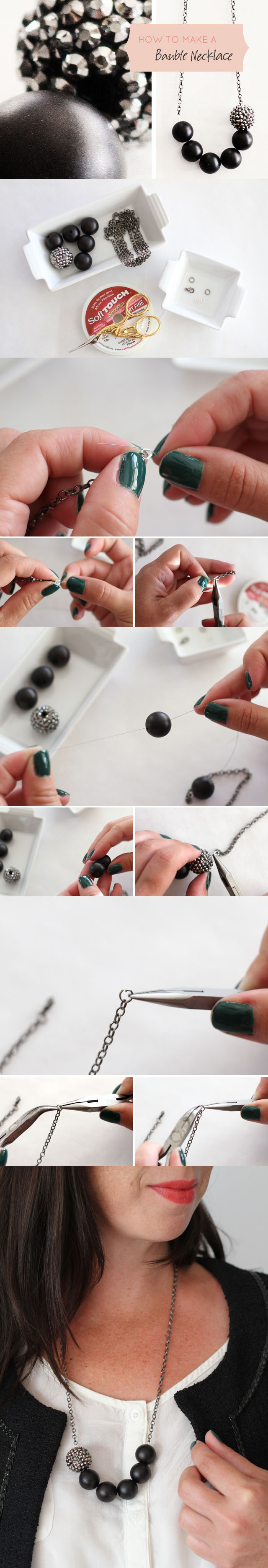 DIY Bauble Necklace