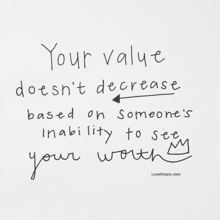 your value