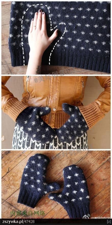 DIY Winter Gloves DIY Winter Gloves
