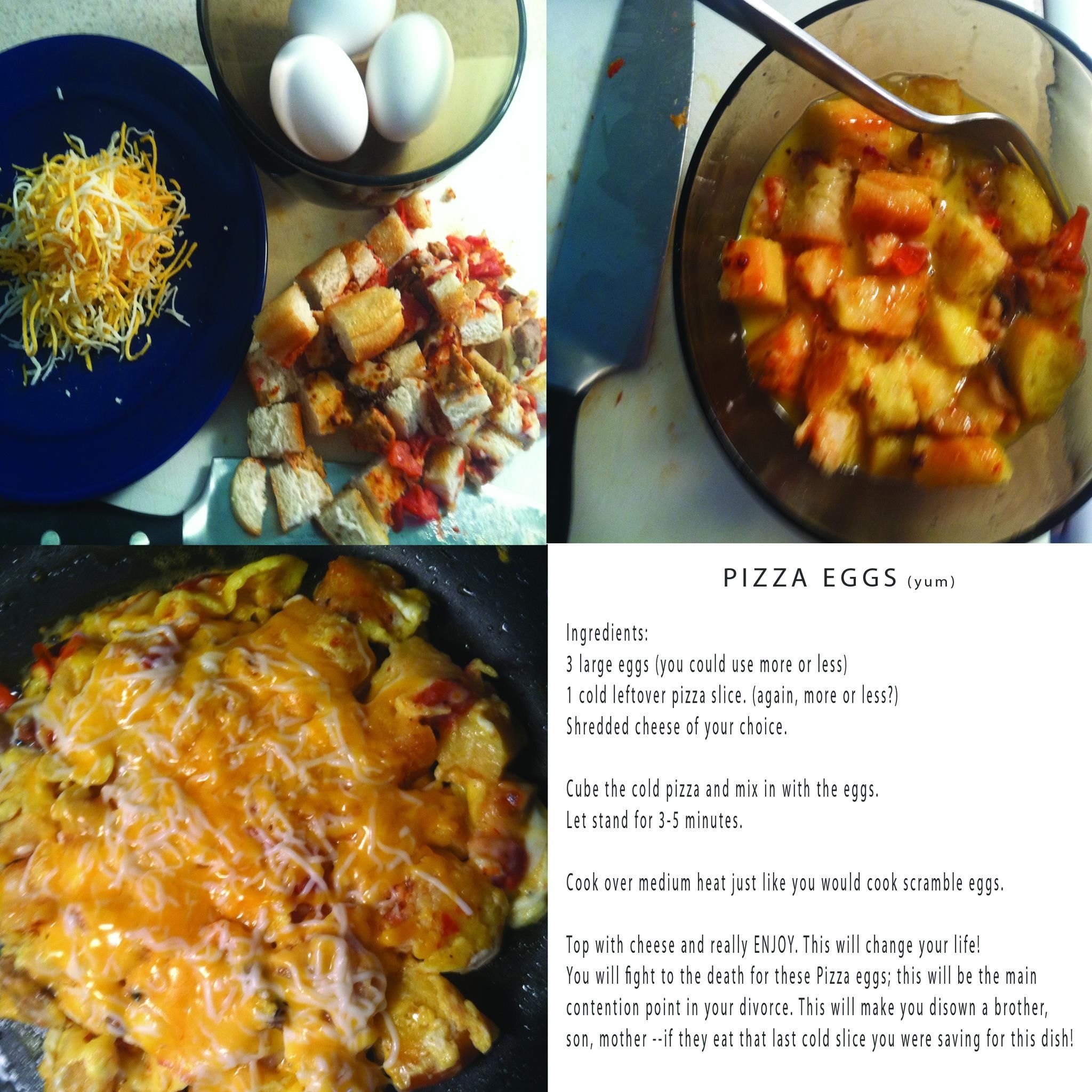 Pizza Eggs Pizza Eggs