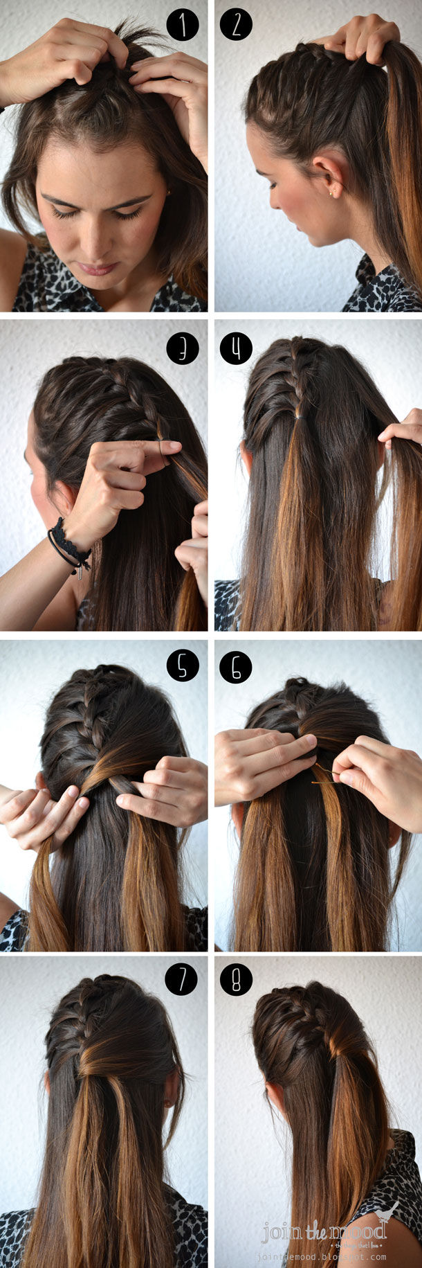DIY Semi Collected Braid